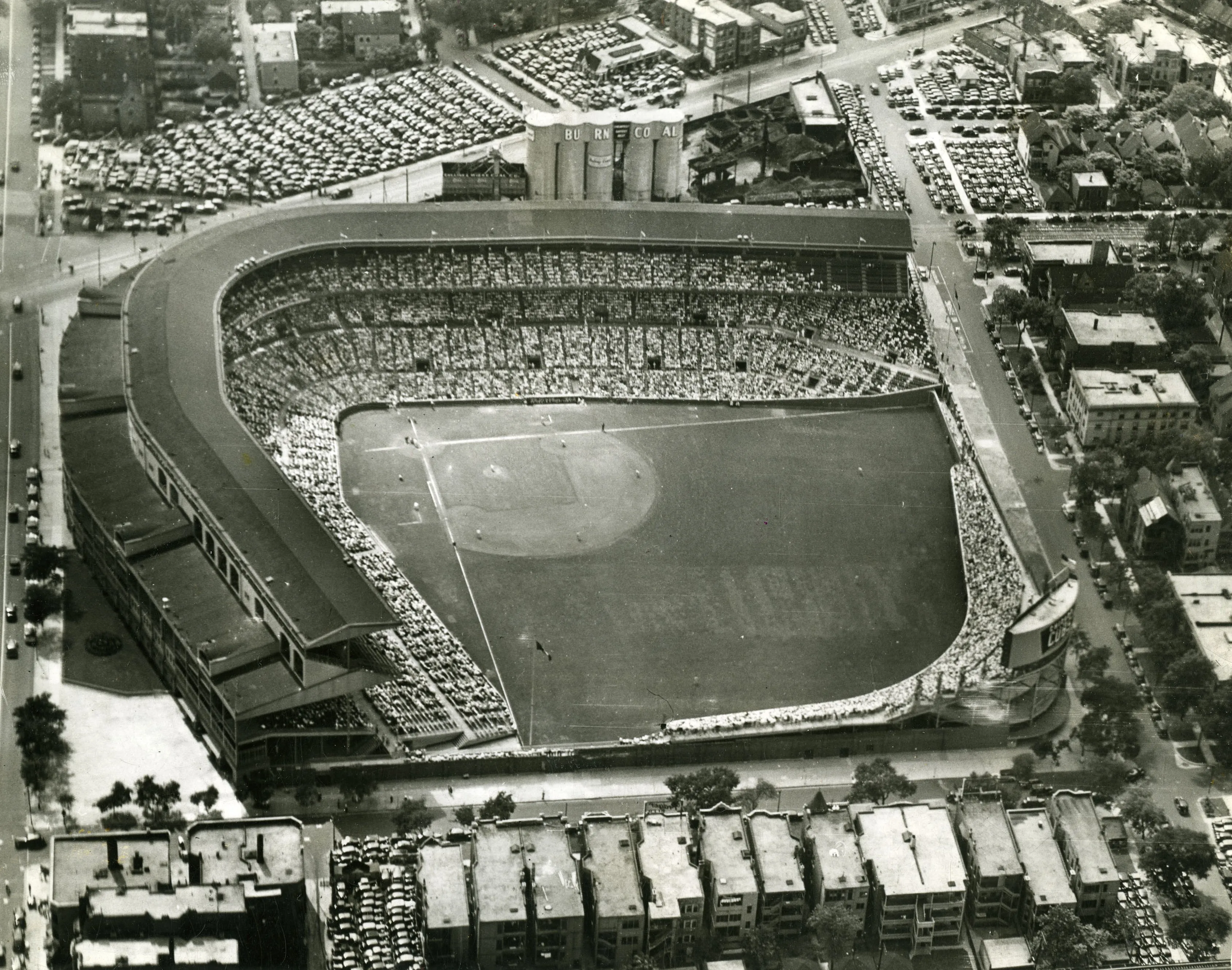 Mid-century ballpark view placeholder