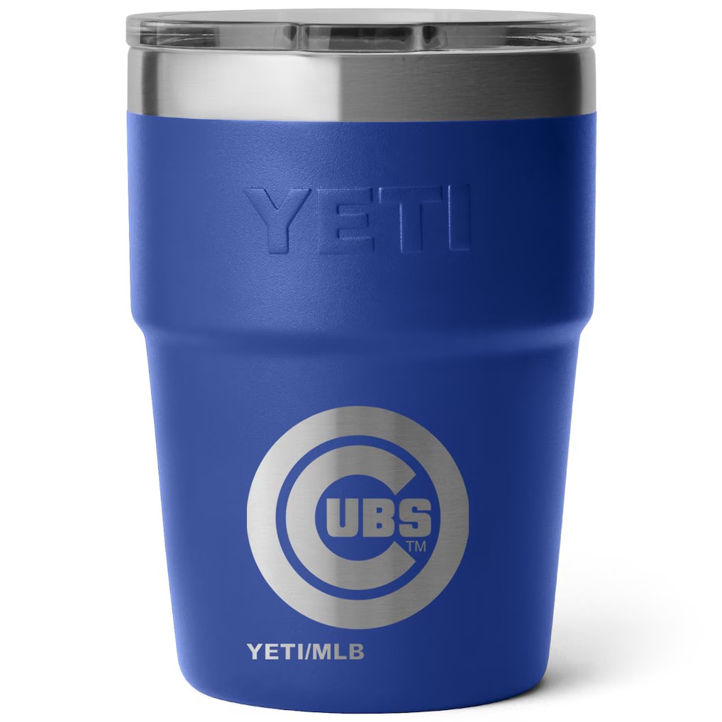 YETI 16oz Cubs Rambler Stackable Cup with MagSlider Lid - royal blue