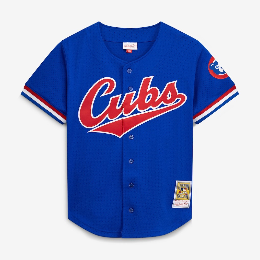 Ryne Sandberg 1996 Royal Mesh Cooperstown Batting Practice Jersey