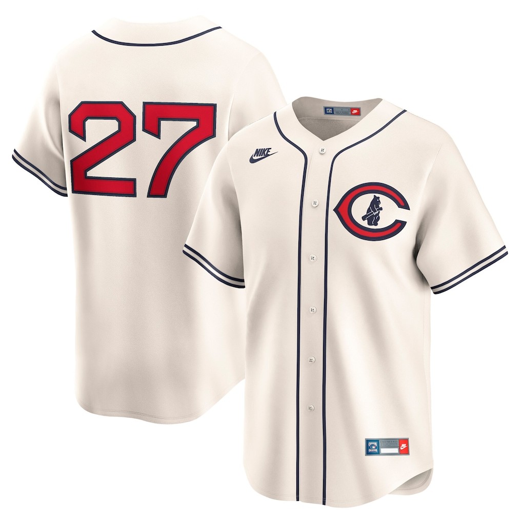 Seiya Suzuki Cream Throwback Cooperstown Limited Jersey