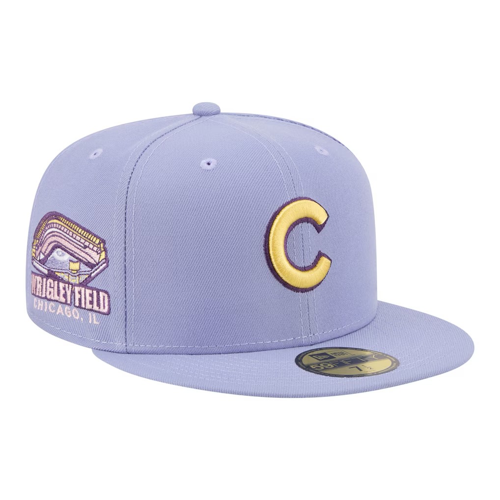 New Era 59FIFTY Cubs Lavender Bloom Cap